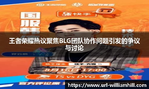 王者荣耀热议聚焦BLG团队协作问题引发的争议与讨论